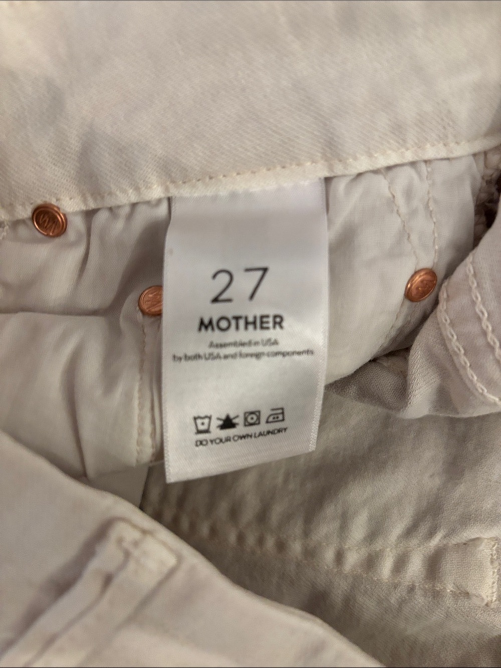 Mother The Looker Mid Rise Ankle Fray Jeans - Picture 5 of 6